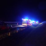 Rettungswagen auf der Autobahn